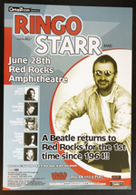 Ringo Starr Concert Posters Fiddler’s Green Red Rocks + Vertical Man Promo - £19.72 GBP