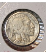 1936 Buffalo Nickel San Francisco Mint Mark in Fine Condition Copper/Nickel - $13.00