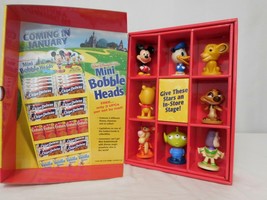 Walt Disney Kellogg’s Mini Bobble Head Complete Set Toy Story The Lion King 2003 - £29.46 GBP