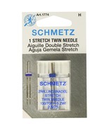 Schmetz 1774 Twin Stretch Machine Needle Size 2.5/75 1ct (2 Pack) - £18.97 GBP