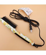 Calista Tools TrianglPro Heated Detailer Styling Hair Brush Daffodil Floral - £14.29 GBP