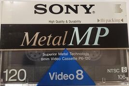 Camcorder Video Tape 8 mm Standard 120 Minutes - $257.15 MXN