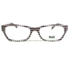 Dolce &amp; Gabbana D&amp;G1216 1882 Eyeglasses Frames Brown White Checkered 52-... - $83.79