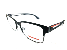 New PRADA Sport VPS 55I 6BJ-1O1 Black 55mm Men&#39;s Clubmaster Eyeglasses Frame - £132.90 GBP