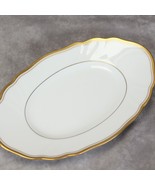Noritake Salutation Relish or Gravy Underplate Gold Trim  8 1/4&quot; - $18.61
