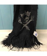 Disney parks Disneyland soft scarf with bling skull - £23.85 GBP