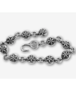 Chrome Off White Silver Cross/Hearts/Star Chain Bracelet Trapstar G mm6 ... - £14.65 GBP+