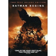 Batman Begins - 2 Disc Deluxe Edition Box Set DVD W/Booklet ( Ex Cond.) - £8.47 GBP