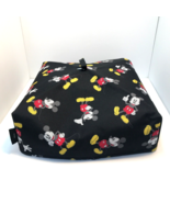 Disney Mickey Mouse Picnic Time Black Thermal Insulated Collapsible Food... - $8.90