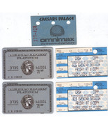 CASINO 5 PC LOT STUB CEASARS PALACE 1984 LAS VEGAS OMNIMAX THEATRE MOVIE... - $14.75