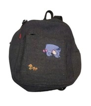 DISNEY STORE BACKPACK EEYORE, CHARCOAL WOOL BLEND - £25.88 GBP