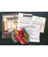 Dimensions 1981 LOVE IN OUR HEARTS Crewel Kit Babies Photo Frame 6082 OP... - $357.94 MXN