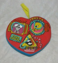 Vintage 1996 Tyco Baby Looney Tunes Soft Pop Out Shapes Heart Sorter Toy Rattle - £29.58 GBP