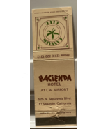 Hacienda Hotel LAX Los Angeles Cannabis Club Cocktail Lounge Matchbook C... - £6.32 GBP