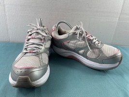 Danskin Sneakers Women 8M Now Athena Running Shoes Gray Shape Ups Toning... - $26.95 CAD