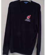 Cleveland Indians MLB Baseball Embroidered Mens V-Neck Sweater SW285 XS-... - £24.20 GBP+