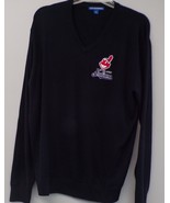 Cleveland Indians MLB Baseball Embroidered Mens V-Neck Sweater SW285 XS-... - £25.69 GBP+