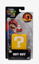 Jakks Pacific Super Mario Bros Movie SHY GUY Mini Figure 1.25&quot; - NIB - £7.18 GBP