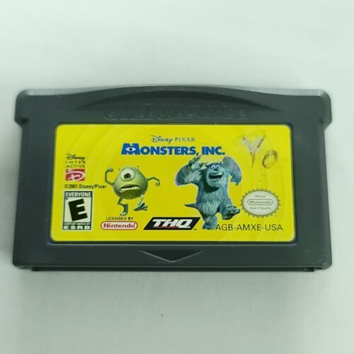 Primary image for Monsters, Inc. by Pixar (Nintendo Game Boy Advance GBA) Disney Tested & Working