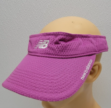 New Balance EUC Visor Hat Performance Hook &amp; Loop Strap Purple One Size ... - $200.34 MXN