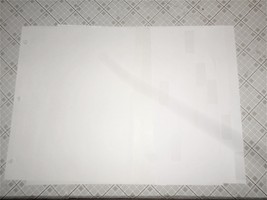 Dividers Essay-covers Scrapbook-pages 10 matte extra-thick 3-hole white ... - $4.00