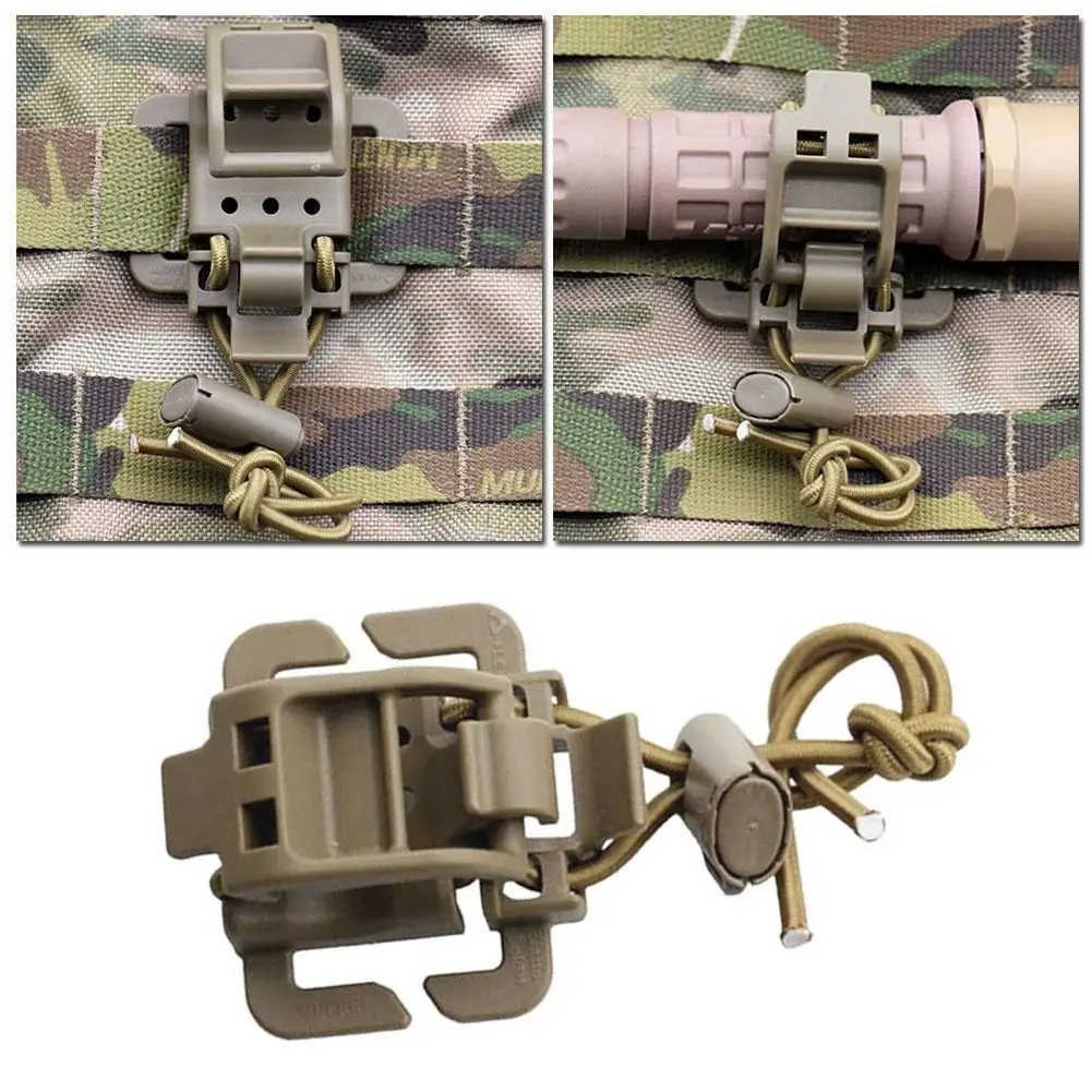 Tactical Clip Outdoor Molle Backpack Clips Webbing Buckle Clip Clasp Military - £13.26 GBP