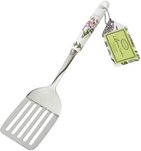 Portmeirion Botanic Garden Slotted Spatula 13 Inch Porcelain Handle (Swe... - £24.20 GBP