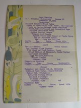 Set 5 SS Hawaiian Wholesaler Matson Ship Menus 5 day Sailing November 19... - $94.05