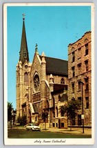 Postcard IL Illinois Chicago Roman Catholic Church Chrome Old Card Used - $4.95