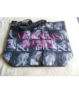 Victoria&#39;s Secret Black Bombshell Supermodel Large Tote Bag NWT - £42.99 GBP