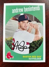 2018 Topps Archives Andrew Benintendi Venezuelan Gray Back SP  - $14.99