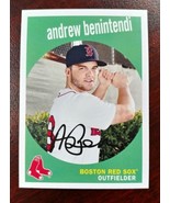 2018 Topps Archives Andrew Benintendi Venezuelan Gray Back SP  - $284.05 MXN