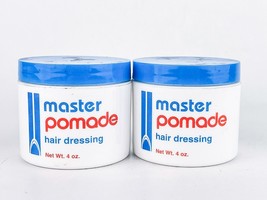 Master Well Comb Pomade Hair Dressing 4 Ounces Each Lot Of 2 Original Formula - £28.57 GBP