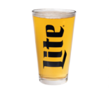 Miller Lite Throwback Beer Pint Glass New - £14.20 GBP