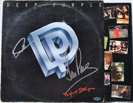 DEEP PURPLE - PERFECT STRANGER SIGNED ALBUM - Ian Paice, Ian Gillan  w/COA  - £142.75 GBP