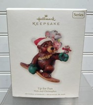2008 Hallmark Keepsake Christmas Ornament - Up For Fun - Nick and Christopher - $8.25