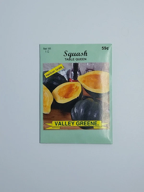 Valley Greene  Squash Table Queen Exp 12/2025 1G Seeds – Must-Have for G... - $3.09