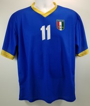 V) Antonio Di Natale #11 Replica Italia Italy Soccer Jersey Shirt XL - $29.69