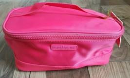 Macbeth Collection by Margaret Josephs Cosmetic Tote Women&#39;s Hot Pink Ma... - $24.83