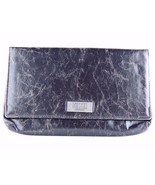 DIESEL LOVERDOSE DISTRESSED FAUX LEATHER BLACK CLUTCH PURSE NEW - £15.53 GBP