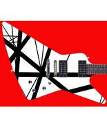 Guitar Axe Wrap Re-skin 25" X 20" inch Flying V Explorer Guitar God Stri... - $75.19