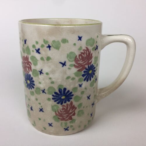 Italiano By Westwood Floral Coffee Tea Mug Cup Handcrafted In Japan 4” Tall. - $8.91