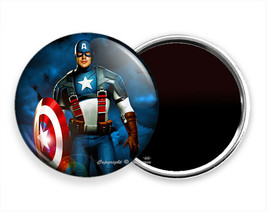 Captain America First Avenger Super Hero Fridge Refrigerator Magnet Note Holder - £11.35 GBP+