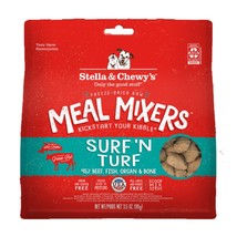 Stella and Chewys Dog Freeze-Dried Mixer Surf and Turf 3.5oz. - £14.20 GBP