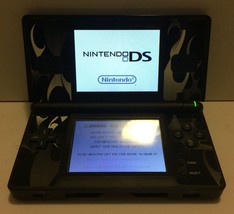 Nintendo DS Lite Blue Black Handheld Video Game Console works - £57.73 GBP
