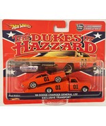 Custom Hot Wheels Team Transport &#39;69 Dodge Charger Dukes of Hazzard Flat... - $3,266.56 MXN
