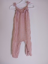 Modern Moments By Gerber Baby Girl Cotton Romper with Shoulder Straps, 12M - $131.02 MXN
