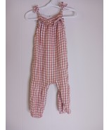 Modern Moments By Gerber Baby Girl Cotton Romper with Shoulder Straps, 12M - $131.02 MXN