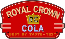 Royal Crown Cola Neon Image Metal Sign (not real neon) - $69.95