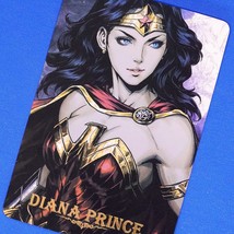 Wonder Woman Diana Prince Laser Engraved Holo Foil Character Art Trading Card - £11.18 GBP